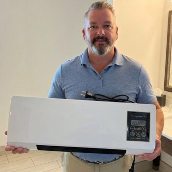 BlizzAir customer Daniel review photo
