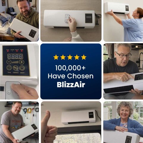 BlizzAir portable room cooler customer popularity